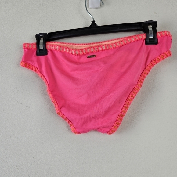 Victoria's Secret Pink 2 Piece Bikini Set Bottom Size Medium Boho Swim Summer - Picture 3 of 8
